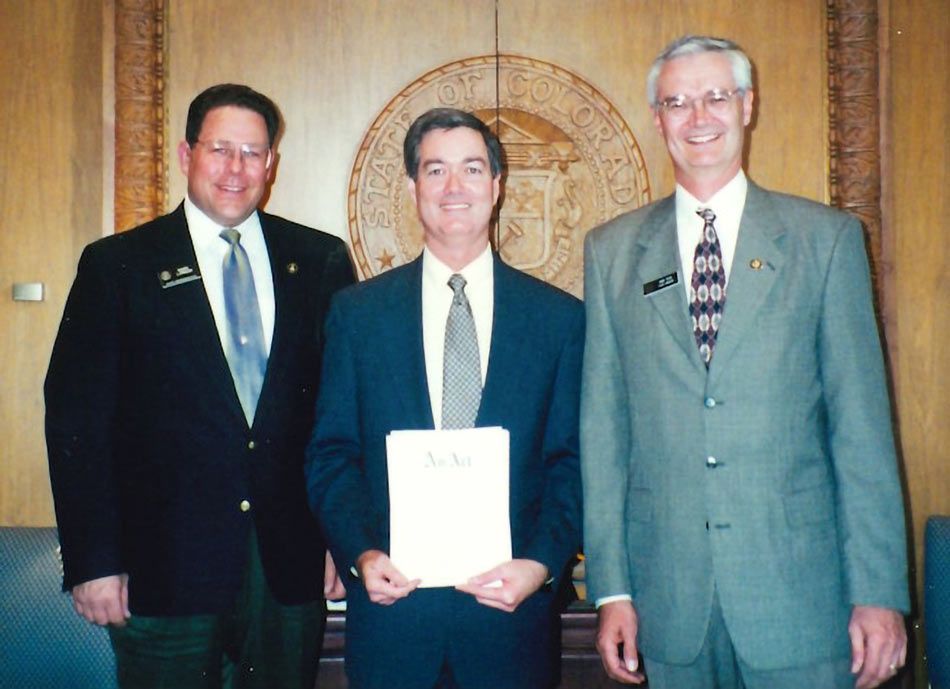 Colorado Governor Bill Owens, 40th Governor of Colorado, works with ABC RMC on policy.